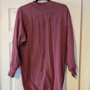 Lululemon sweatshirt tunic dress size XS